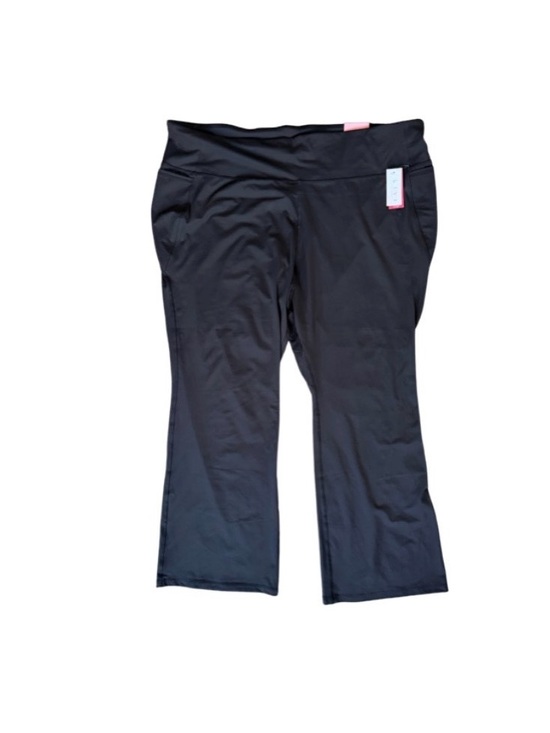 Livi Active Pants - Livi Active Black Bootcut Athletic Pants